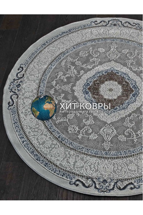 Турецкий ковер Armina 03874 Голубой круг